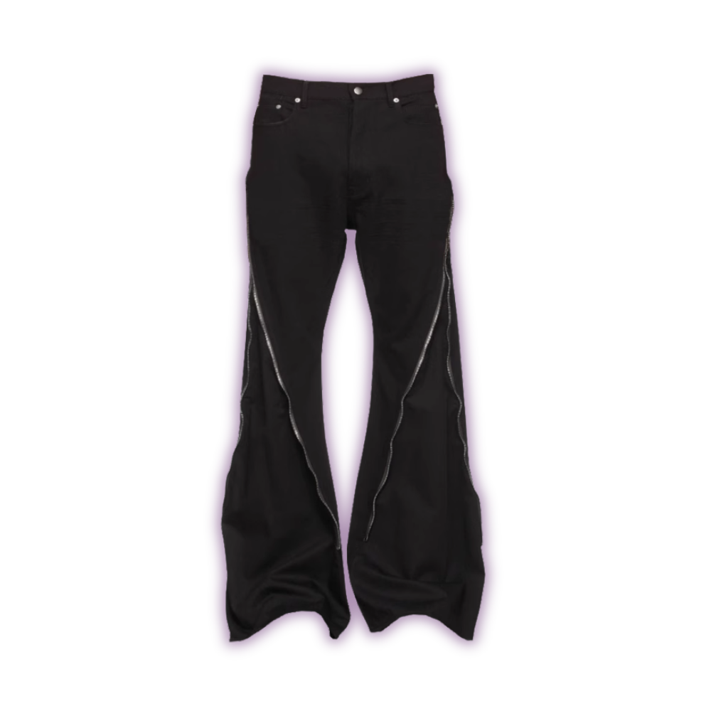 Rick Owens Banana Cut Denim Jeans Vendor