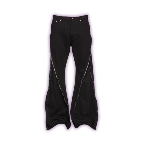 Rick Owens Banana Cut Denim Jeans Vendor